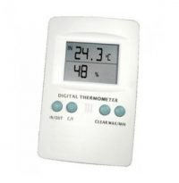 Termometro/higrometro Digital -50ºmin/+70ºmaX. Blanco Neutro