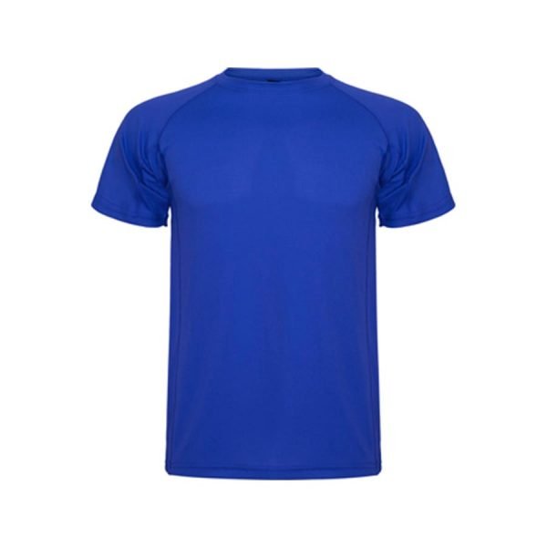 Camiseta Tecnica Montecarlo Mc 150 Grms Azul Royal