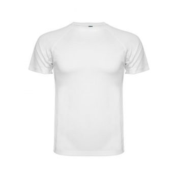Camiseta Tecnica Montecarlo Mc 150 Grms Blanco Neutro