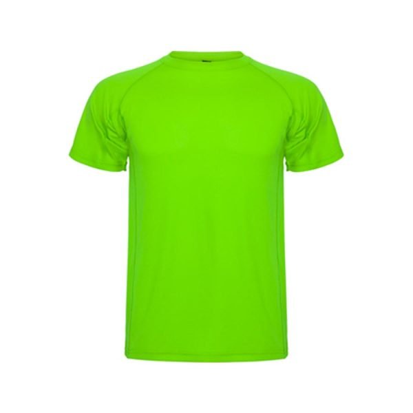 Camiseta Tecnica Montecarlo Mc 150 Grms Verde Lima