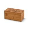 Burdock. Caja De Té De Bambú 160-box-logo